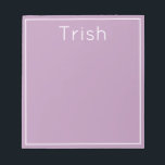 Pop brillante de Bloc de notas personalizado de co<br><div class="desc">Este moderno bloc de notas presenta un color brillante y su personalización en la parte superior. Utilice la plantilla para agregar el texto del personalizado.</div>