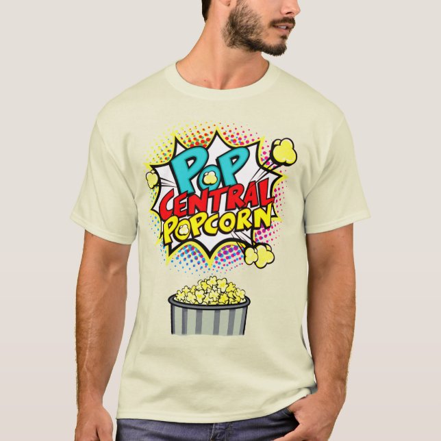 ¡POP! Camiseta central de palomitas (Anverso)