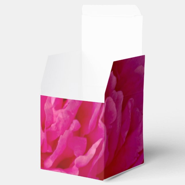 Pop de Pink Peony-PARTY FAVOR BOX, estilo de caja (Abierto)