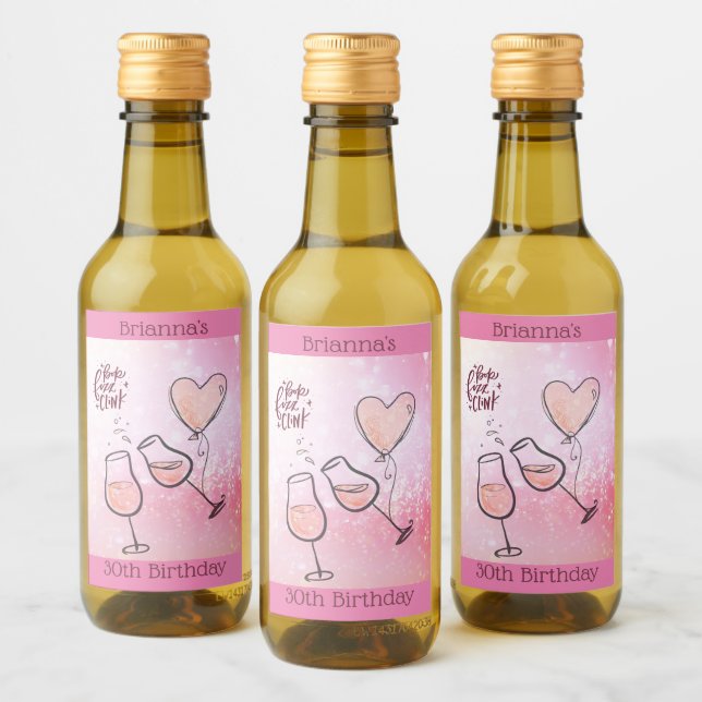 Pop Fizz Clink Vino Glass Sparkling Wine Celebrati (Botellas)