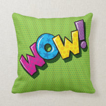 ¡POP RETRO WOW! Almohada