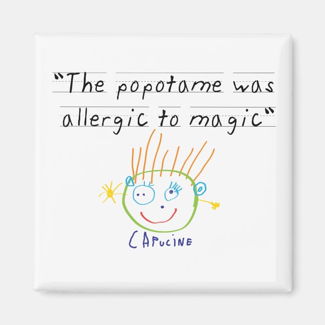 Popotame imán (Frente)