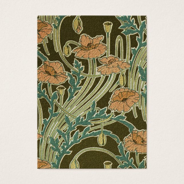 Poppies Art Nouveau (Frente)