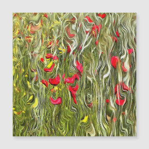 Poppies envenenados Arte abstracto surrealista