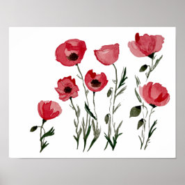 Poppies - Impresión floral