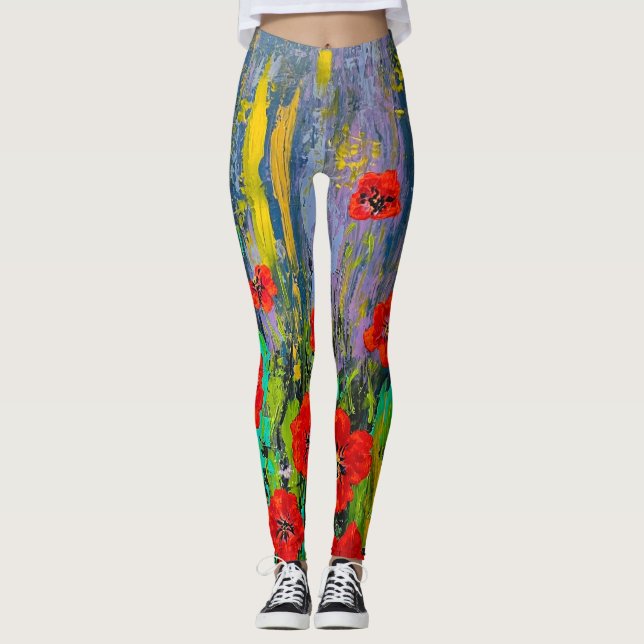 Poppies Leggings (Anverso)