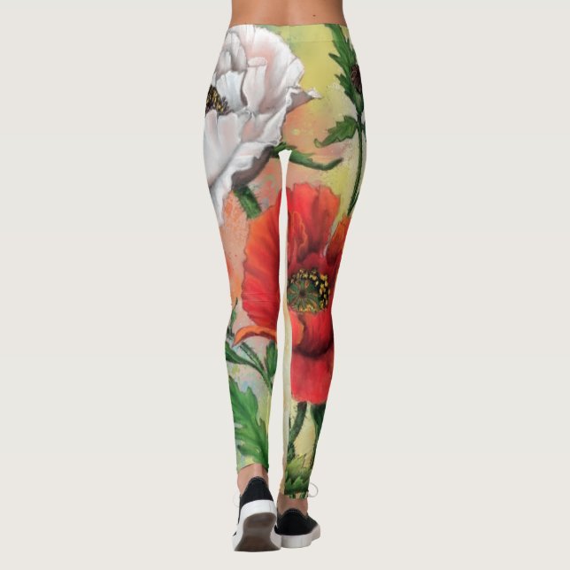 Poppies Leggings (Reverso)