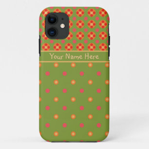 Poppies retro, Polka Dots iPhone 5/5s Xtreme Funda
