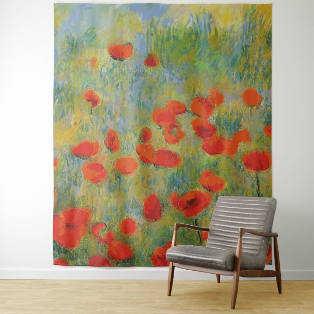 Poppies - Tapiz (In situ)