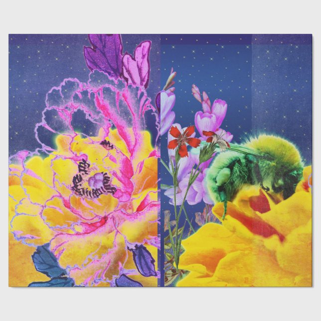 POPPIES Y papel de envolver de BEE (Costura)