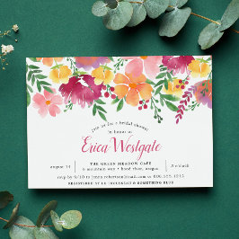 Poppy de California | Invitación a la ducha de nov