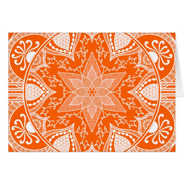 Poppy Mandala (Anverso (Horizontal))