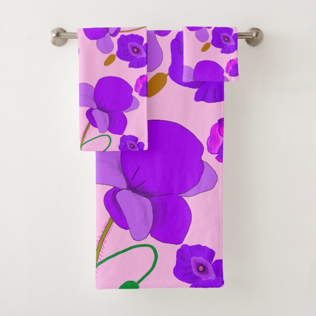Poppy (Papaver somniferum) Lilac (In situ)