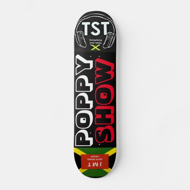 POPPY SHOW Patineta (Anverso)