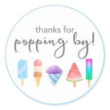 Popsicle Gracias A Los Pegatinas Del Partido A Fav