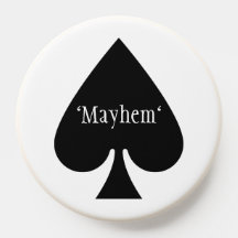 Apodo en símbolo de tarjeta de reproducción de esp