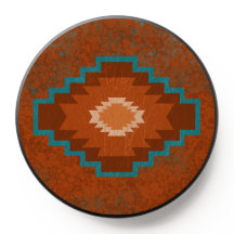 Diseño de diamantes de roya turquesa del cañón del