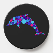 Dot Dolphin Colorfull Resumen Animal