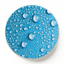 Dropletas de agua en azul | PERSONALIZADO