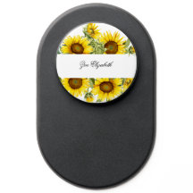 Girasol personalizado Añadir su propio nombre flor