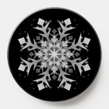 Grietas telefónicas personalizadas de copos de nie