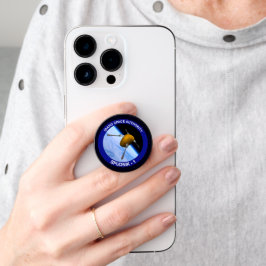 PopSocket Parche de misión de satélite Idaho Spudnik