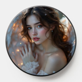 PopSocket Seraf Crepúsculo - Ángel brillante de luz vesperti