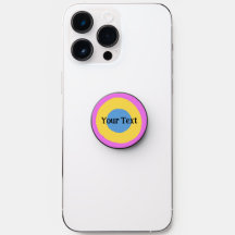 Vibrante Casual Azul rosa amarillo Personalizado t