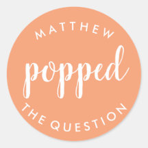 Poptó por el Pegatina de preguntas