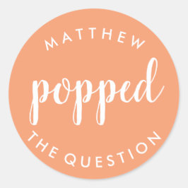 Poptó por el Pegatina de preguntas