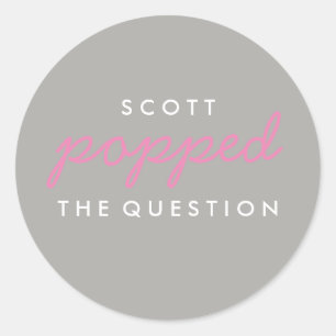 Poptó por la pregunta Pegatina de la bolsa de bien