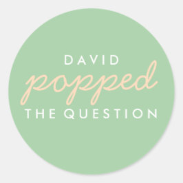 Poptó por la pregunta Pegatina de la bolsa de bien