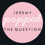 Poptó por la pregunta Pegatina de la bolsa de bien<br><div class="desc">Adherir este pegatina a una bolsa de palomitas recién hechas.</div>