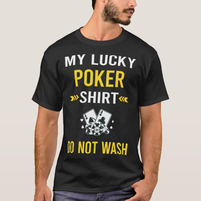 Póquer de camisetas con suerte (Anverso)