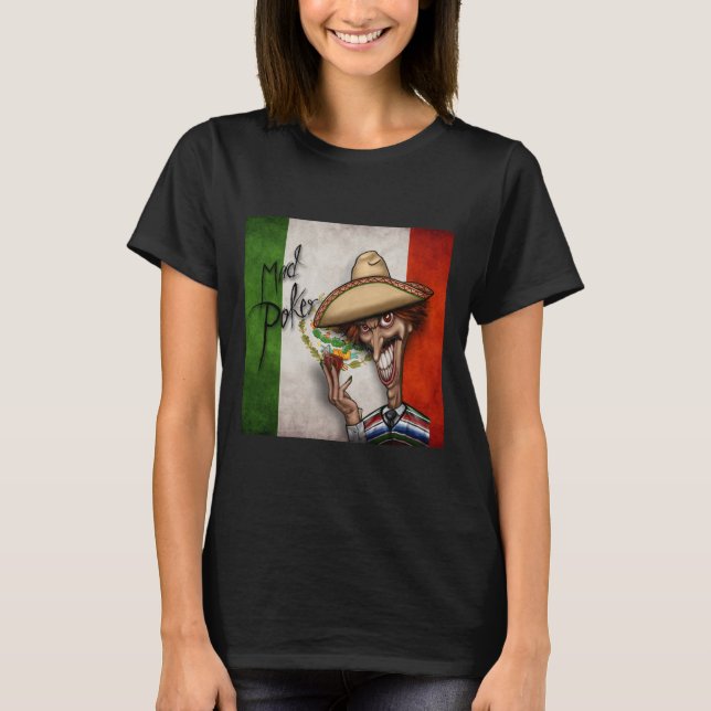 Póquer MAD Cinco de Mayo camiseta femenina (Anverso)