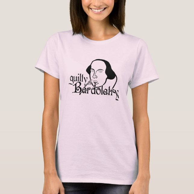 Por amor a la camiseta de Shakespeare (Anverso)