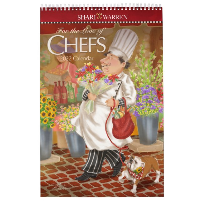 Por amor al calendario 2022 de CHEFS (Tapa)