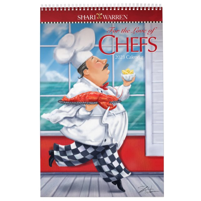 Por amor al calendario 2023 de CHEFS (Tapa)