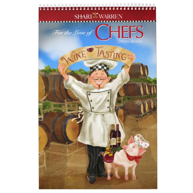 Por amor al calendario 2024 de CHEFS (Tapa)