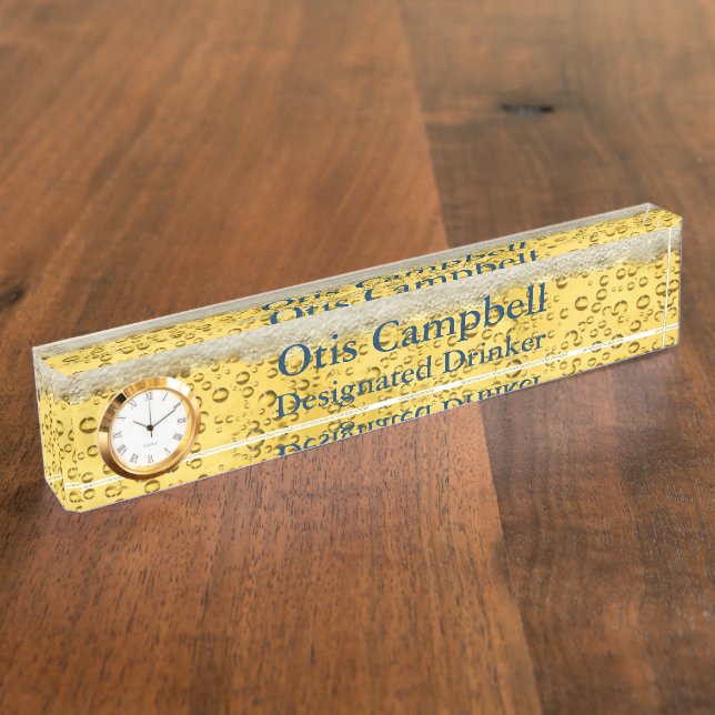 Por completo del letrero del escritorio de los (Lateral)