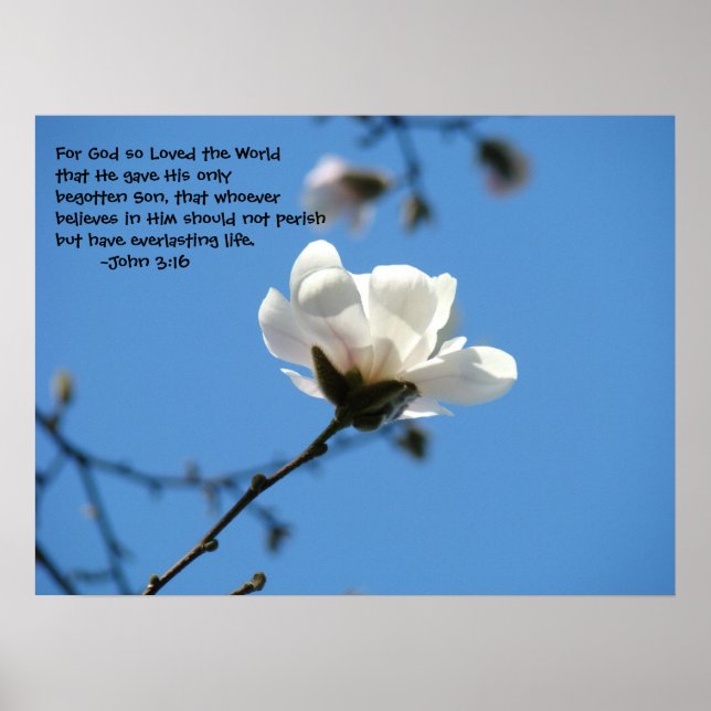 Por Dios tan amado el mundo Las impresiones de art (Frente)