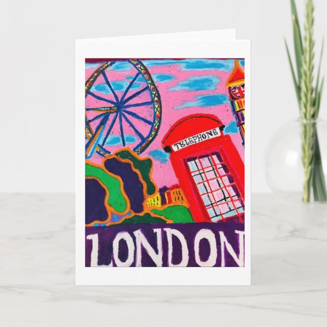Por el Amor a la Tarjeta de Londres<Blank Inside> (Anverso)