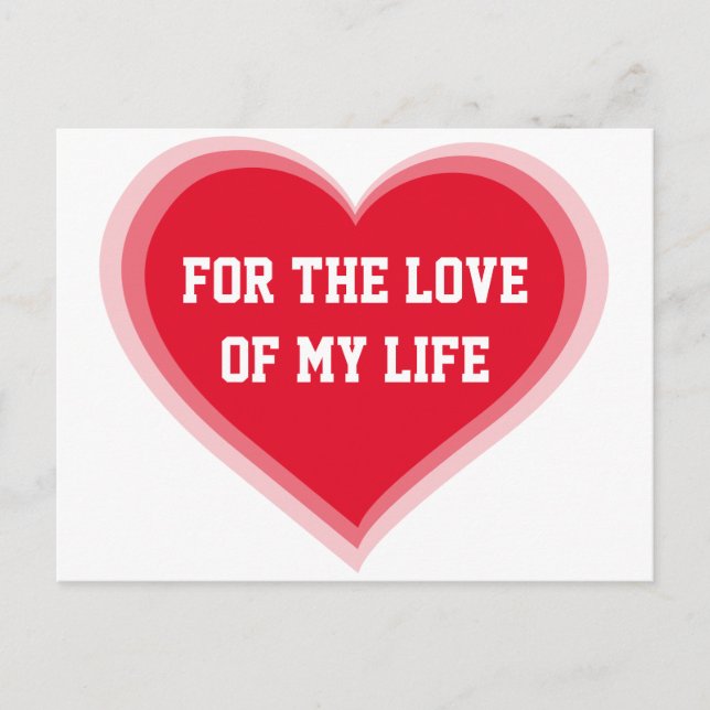 Por El Amor De Mis Tarjetas De San Valentín (Anverso)