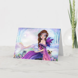 Por el claro de luna - tarjeta en blanco