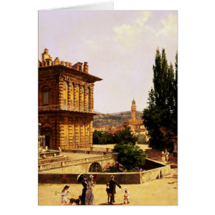 Por el palacio de Pitti, Florencia