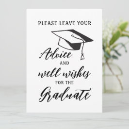 Por Favor, Deje Su Consejo Para El Graduado Simple