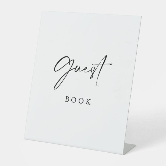 Por favor firme nuestro libro de invitados Señal d (Anverso)