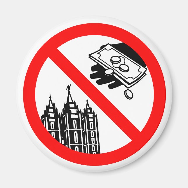 Por favor, no alimenten el imán de la iglesia (Frente)