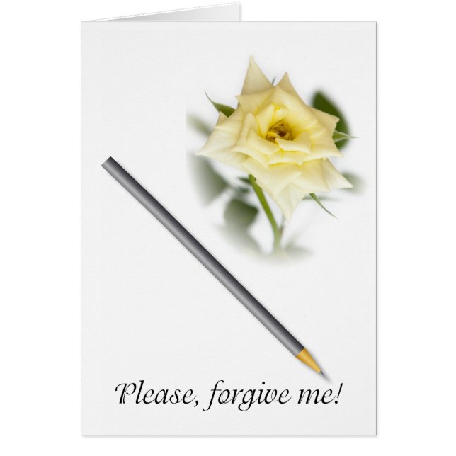 Por favor, perdóname. (Frente)