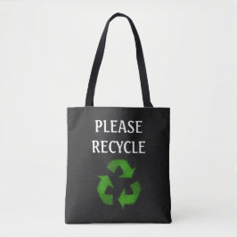 Por favor recicle la bolsa de tote